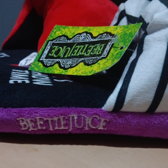 Plush Character Slippers - Red and Purple - Picture 4 of 8